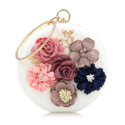 

Milisente 2018 New Women Purse Party Bag Ladies Flower Wedding Bags Female Evening Clutches