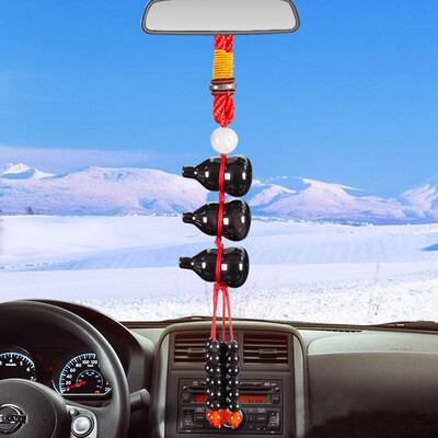 

Nine hundred WY1801 car pendant decoration car accessories natural ice kind obsidian safe wishful pendant car interior rearview mirror