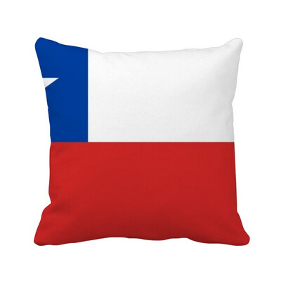 

Chile National Flag South America Country Square Throw Pillow Insert Cushion Cover Home Sofa Decor Gift