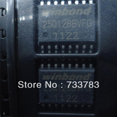 

5pcslot W25Q128BVFG 25Q128BVFG 25Q128 128M X 1 SPI BUS SERIAL EEPROM