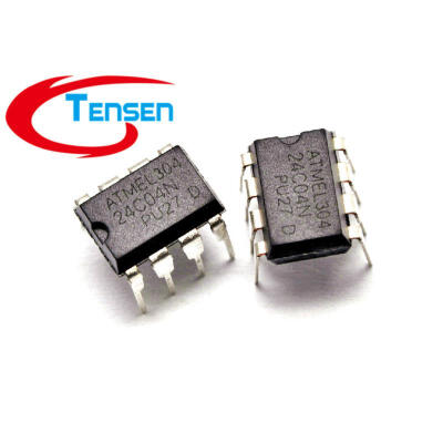 

200Pcs/Lot 24C04 AT24C04 DIP-8 Serial EEPROM 4K BIT 400KHZ