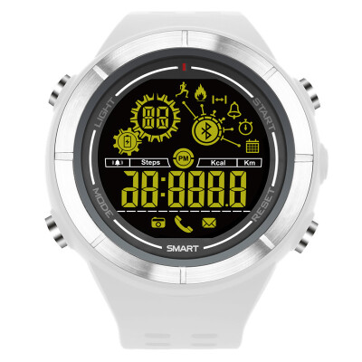 

Round Screen Bluetooth Smart onwrist Watch IP67 Waterproof 50m Depth 5ATM For Android And IOS With Luminous Dial motion monitor