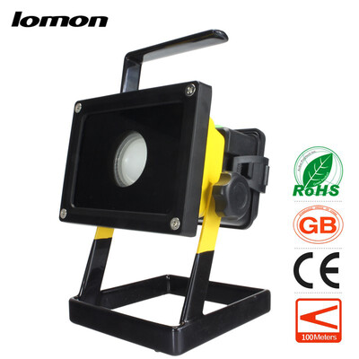 

50W 1000 Lumens Ground Light Rechargeable LED Floodlight Spotlight Handle Emergency Flashlight Mobile Outdoor Portable Light