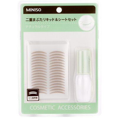 

MINISO Uniform Natural Eyelid Sticker Glue Pack