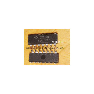 

50pcs/lot CD4025BE CD4025 TI DIP-14 IC Free Shipping