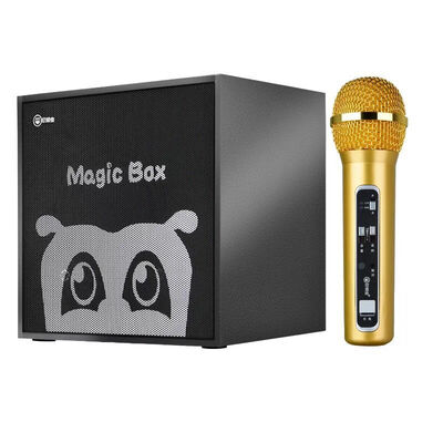 

Fitter Hifier ​​A1 Home Wireless KTV Microphone Sound Set TV Karaoke Microphone Mobile Phone Bluetooth Microphone National K song Singing Double wheat Edition Red
