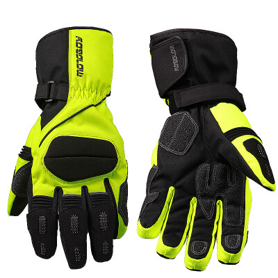 

MOTOBOY motorcycle riding gloves cold warm waterproof anti-fall winter motorcycle long-distance pull gloves GL02 yellow M