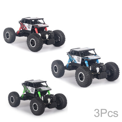 

RC Car 1:18 4DW 2.4GHz Metal Rock Crawlers Rally Climbing Car Double Motors Bigfoot Car Remote Control Model Toys for Boys.
