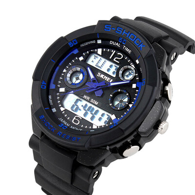 

SKMEI 9031Men Fashion Analog&Digital Sports LED Watch