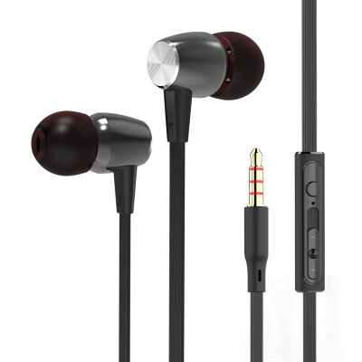 

BYZ SM461 (Noise Canceling Stereo) Metal Ear Phone Earphones Mystic Black (For Apple, Samsung, Huawei, Xiaomi, Meizu, VIVO, etc