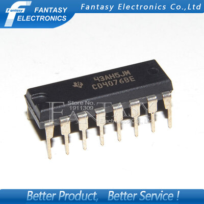 

50PCS CD4076BE DIP14 CD4076 DIP new&original IC free shipping
