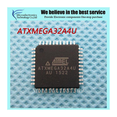 

5PCS free shipping ATXMEGA32A4U-AU ATXMEGA32A4U QFP-44 8-bit Microcontrollers - MCU AVR8 32KB FLSH 4KB new original