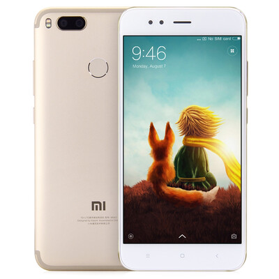 

XIAOMI Mi A1 4G Phablet Глобальная версия 5.5-дюймовый Android One Snapdragon 625 2.0GHz 4GB RAM 32 ГБ ROM Двойной сканер отпечатков пальцев 12.0MP