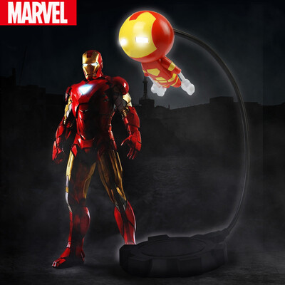 

MARVEL Iron Man LED Light Bedside Light Night Light Sleep Light Ambient Light Creative Gift Outdoor Camping USB Charging