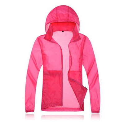 

Quick Drying skin Windbreaker 2018 Sun Protection Clothing men &women Ultra-thin Waterproof Breathable uv protection shirt