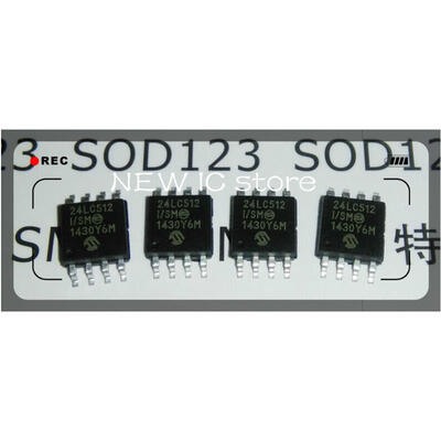 

Free Shipping 10pcs 24LC512-I/SM 24LC512I 24LC512-I SM SOP8 New Original