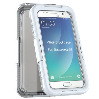 

Airress Transparent Professional Waterproof Pouch Case Cover Shell for Samsung S7