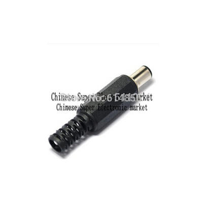 

50pcs 21mm x 55mm male DC power plug Jack Adapter Connector Plastic Cover