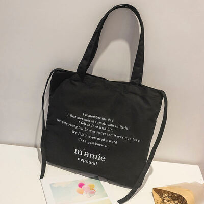 

Lady Canvas Tote Bags Girl Shopping Tote Bag With Heavy Duty And Strong Large Natural Canvas Tote Bags
