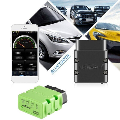 

ELM327 Bluetooth WiFi OBDII OBD2 Auto Car Code Reader Diagnostic Scanner Tool Black/Green