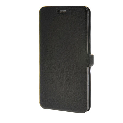 

MOONCASE Cross pattern Flip Pouch Leather Wallet Slim Stand чехол для Samsung Galaxy A7 Black