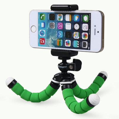 

Fotopro flexible compact tripod aluminum&foam mini tripod for smart phone&camera