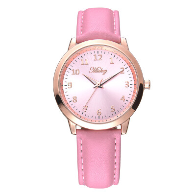 

Disney Disney children's watch simple leisure series belt models quartz female student watch large pink MK018-7