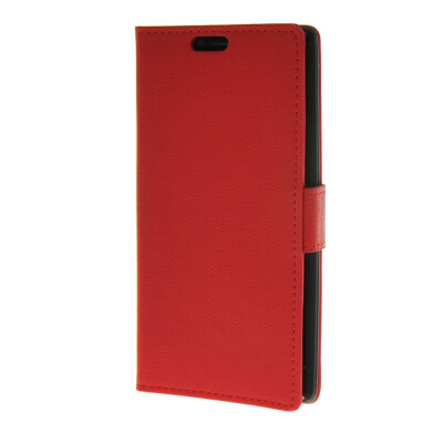 

MOONCASE Simple Leather Flip Wallet Card Slot Stand Back чехол для LG G4 Red