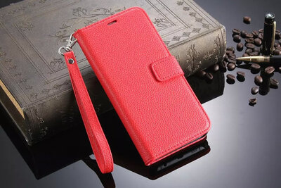 

MITI Case for Samsung Galaxy S6 Edge Plus Litchi Texture Flip PU Leather Magnetic Cover Case Wallet Style With Stand Function