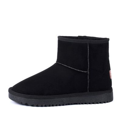 

M.GENERAL Women's Fashion Snow Boots 2016 Solid Round Toe Slip-On Donna Scarpe Chaussure Femme Sapato Feminino Scarpe