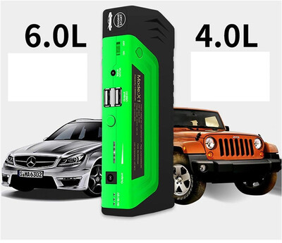 

12000mAh 600A Peak портативный автомобиль Jump Starter Mobile Dual USB Power Bank Jump Запуск автомобильного зарядного устройства