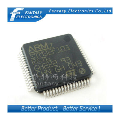 

2PCS STM32F103RGT6 QFP64 STM32F103 QFP ARM new&original IC free shipping