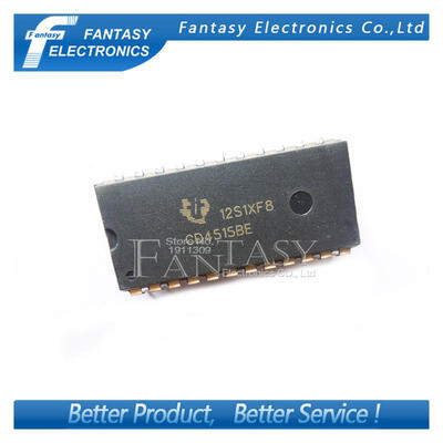 

5PCS CD4515BE DIP24 CD4515 DIP new and original IC free shipping