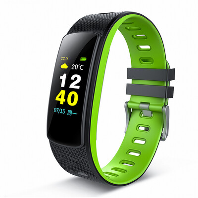

Ai Wei iwown i6HR-C smart color heart rate bracelet sports waterproof fitness step counter Bluetooth oppo Android ios men&women forest green