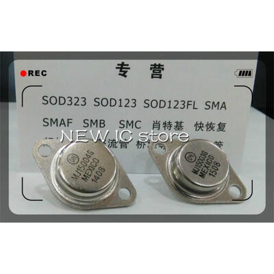 

10pcs/lot MJ15004G MJ15003G TO-3 ON (5pcs+5pcs=10pcs/lot MJ15004/MJ15003) Free Shipping