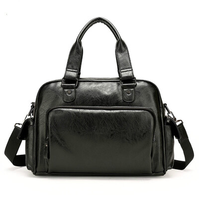

Fashionable Mens Leather Business Bag Briefcase Messenger Shoulder Bag Bag B-fdkF50