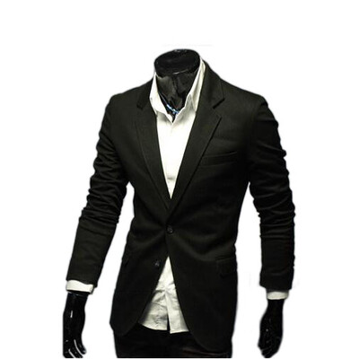 

Zogaa New Mens Suit Slim Many Pocket