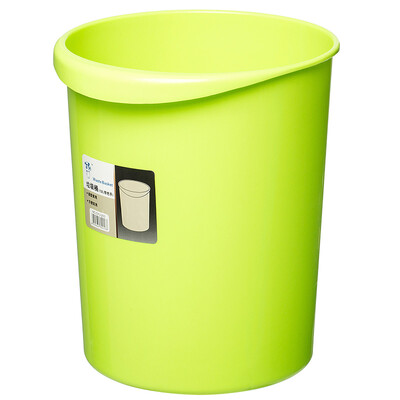 

Jingdong Supermarket] Jiajie JJ-103 simple European garbage bin household round basket fashion plastic health barrels 10L