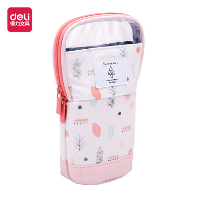 

Deli 66791 Multifunctional Pencil Case Pink