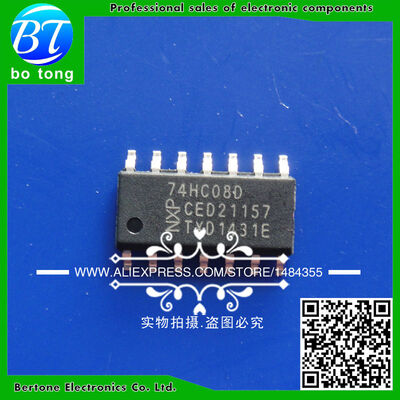 

Free shipping 20PCS 74HC08D 74HC08 SN74HC08D SOP-14
