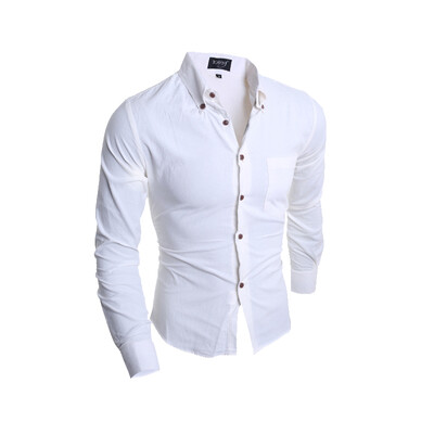 

Zogaa New Men Shirt Corduroy