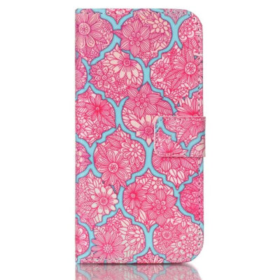 

MITI Flower Card Wallet Leather Case For iPhone 6 4.7inch Flip Cover With Card Stand Holder Phone