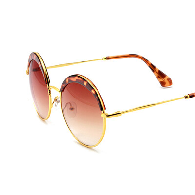 

FEIDU Brand Round Retro Sunglasses Women Metal Vintage Circle Frame Lens Designer Circular Hipster Glasses Eyewear Oculos De Sol