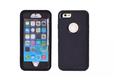 

MITI 11Colors Candy Solid Color Robot 3 in 1 Hybrid Shock proof Heavy Duty Defender PC Silicone back case For iphone6/6S 4.7