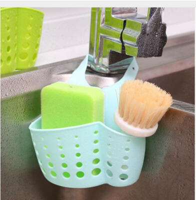 

SAE Fortion Portable Basket Home Kitchen Hanging Drain Basket Bag Bath Storage Tools Sink Holder Kitchen Accessory vaciar cesta