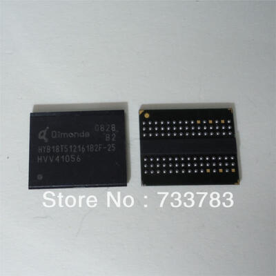 

10pcs/lot QIMONDA HYB18T512161B2F-25 Memory particles
