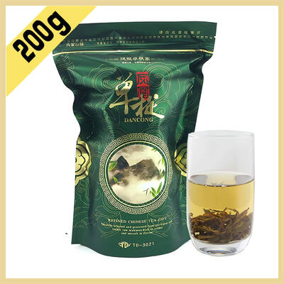 

Chaozhou Phoenix Baiye Dancong Tea Feng Huang Dan Cong Китайский чай Oolong Organic Food Light Аромат 200г Сумка Упаковка лучший оол