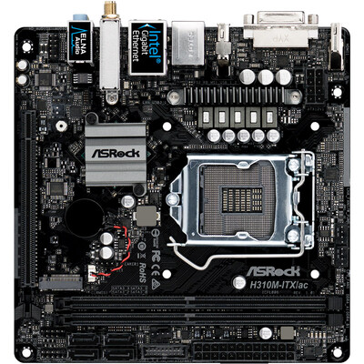 

Материнская плата ASRock H310M-ITX / ac (Intel H310 / LGA 1151)