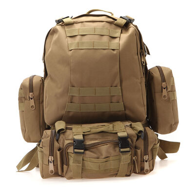 

55L 3D Molle Tactical Outdoor Assault Military Rucksack Backpack Shoulder Bag