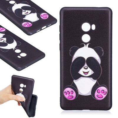 

BEFOSPEY Painting Relief Protective Soft TPU Case For Xiaomi Mi Mix 2599"2017